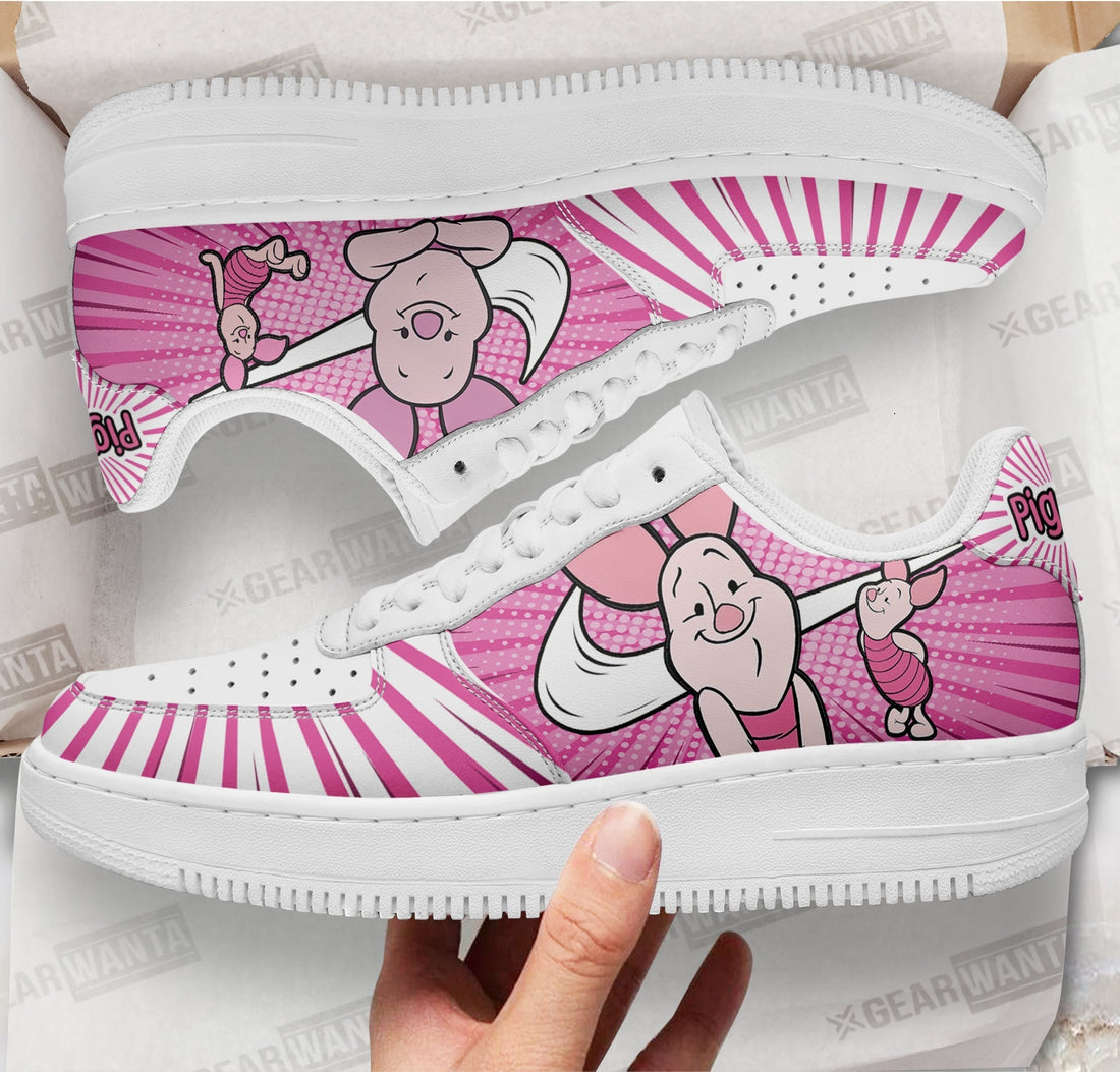 Winnie The Pooh Pigglet Air Sneakers Custom-Gear Wanta
