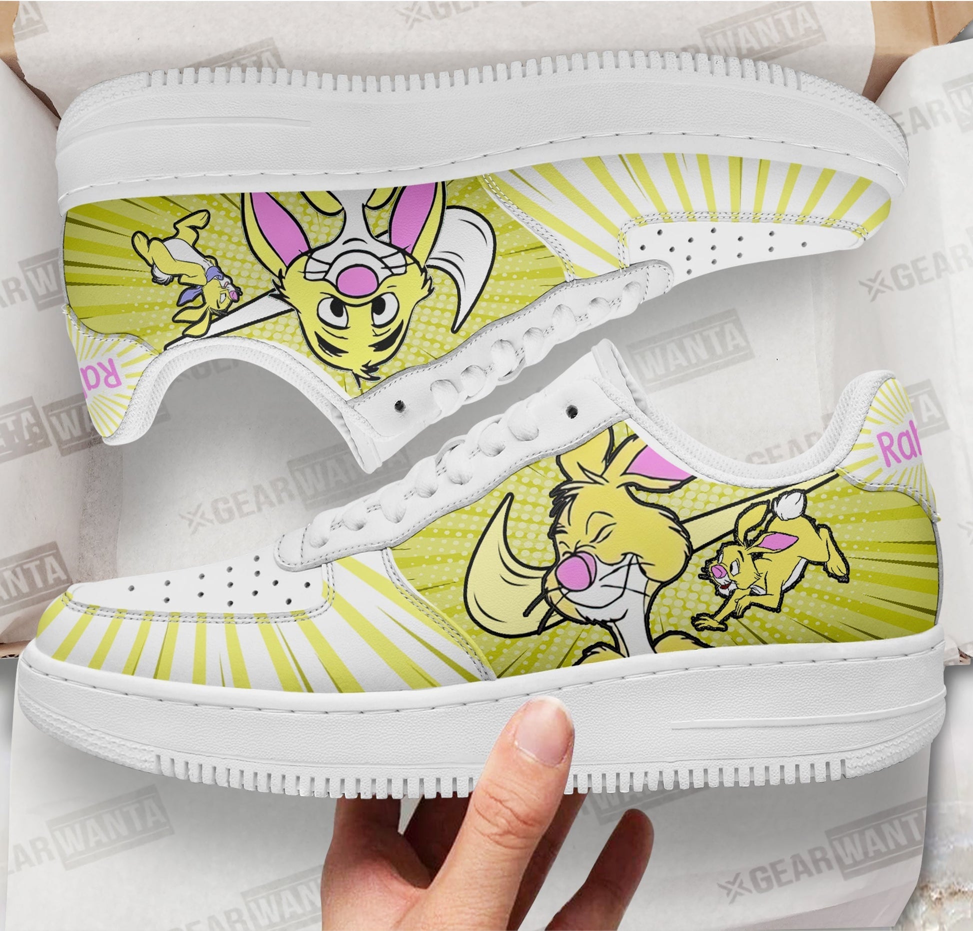 Winnie The Pooh Rabbit Air Sneakers Custom-Gear Wanta