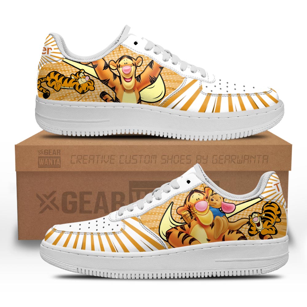 Winnie The Pooh Tigger Air Sneakers Custom-Gear Wanta