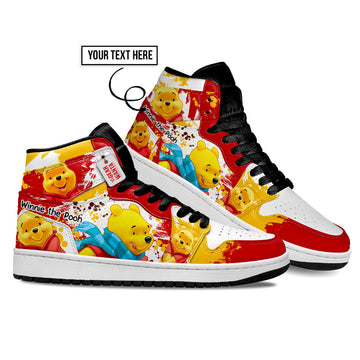 Winnie the Pooh J1 Shoes Custom For Fans- gearwanta.com