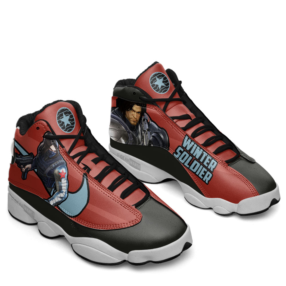 Winter Soldier J13 Sneakers Super Heroes Custom Shoes-Gear Wanta