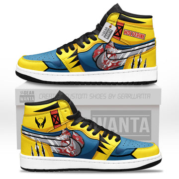 Wolverine Shoes Custom Movies J1-Sneakers Gearwanta.com