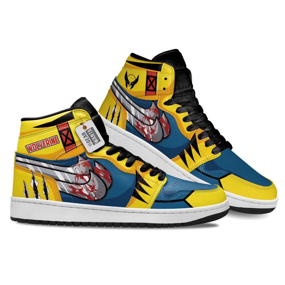 Wolverine Shoes Custom Movies J1-Sneakers Gearwanta.com