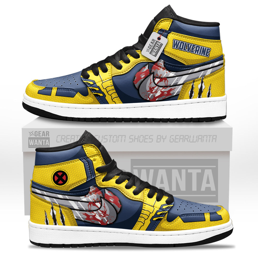 Wolverine J1-Sneakers Movies Custom Shoes Gearwanta.com