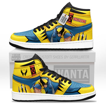 Wolverine J1-Sneakers Personalized Movies Custom Shoes Gearwanta.com