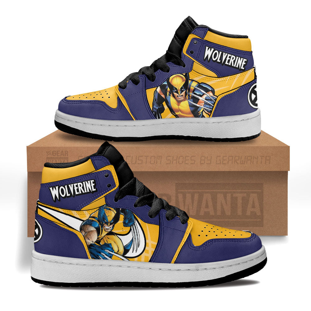 Wolverine Kids J1 Sneakers Custom Shoes For Kids-Gear Wanta