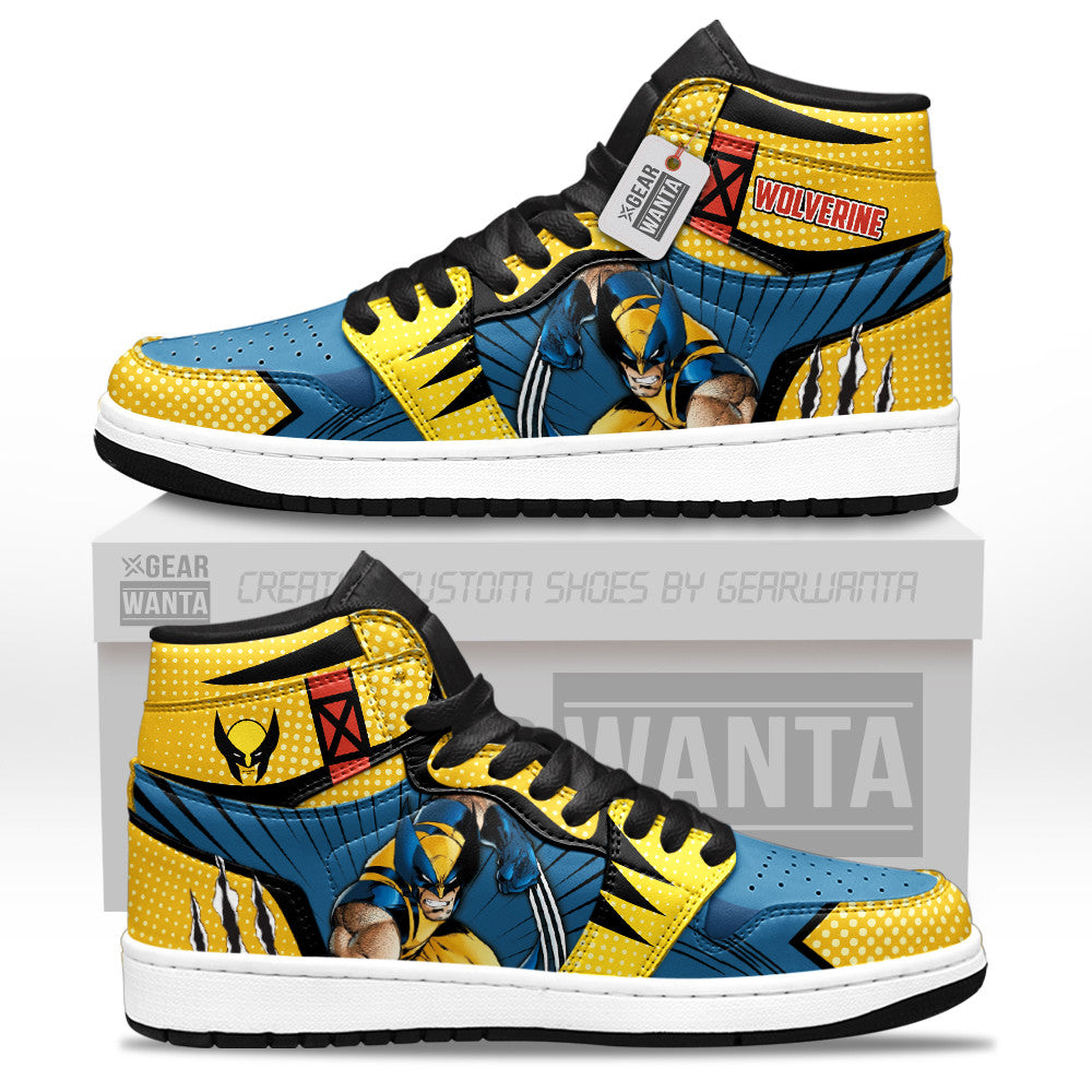 Wolverine Shoes Personalized Movies Custom J1-Sneakers Gearwanta.com