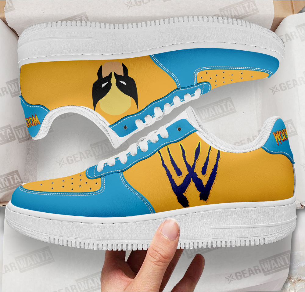 Wolverine Super Hero Custom Air Sneakers QD22-Gear Wanta