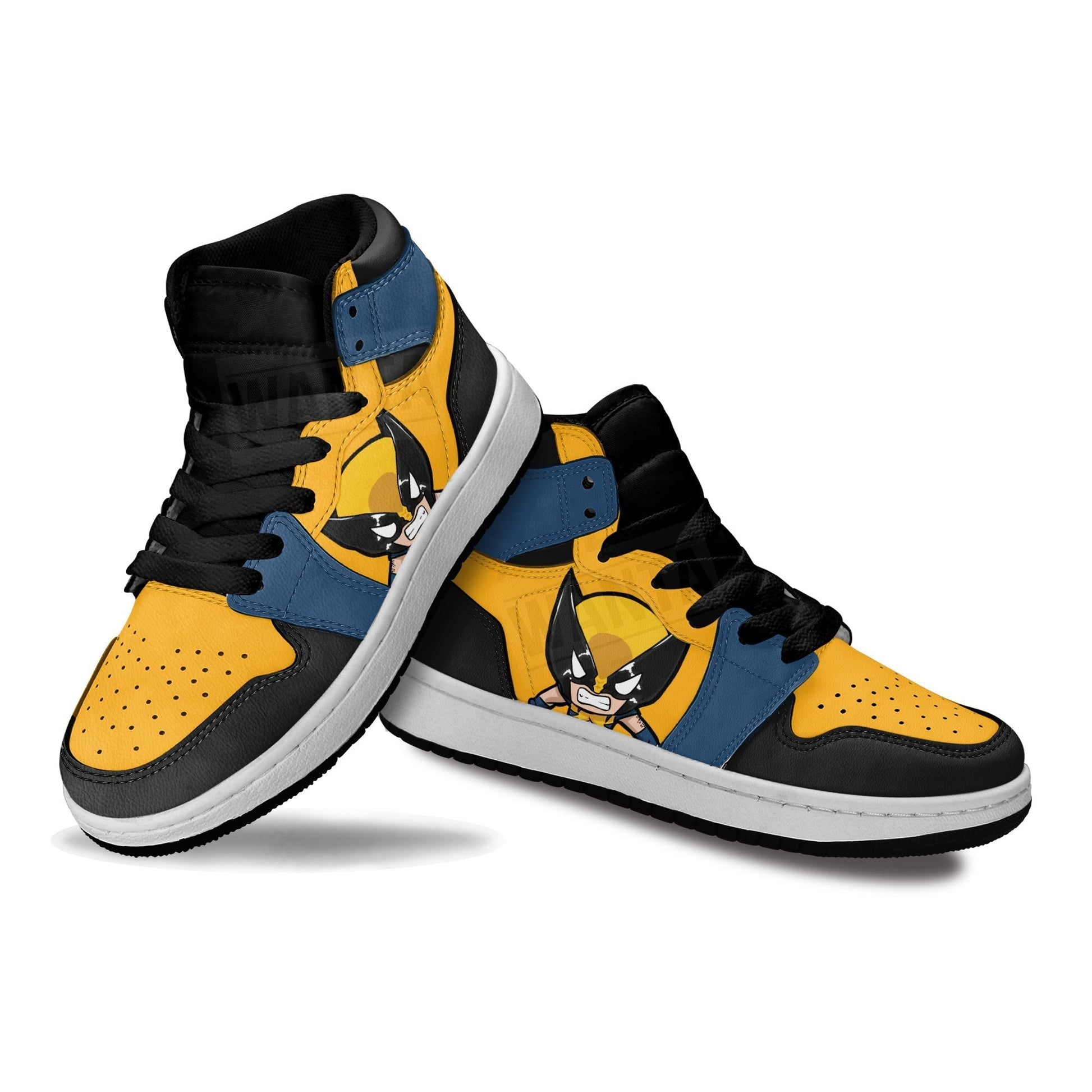 Wolverine Superhero Kid Sneakers Custom-Gear Wanta