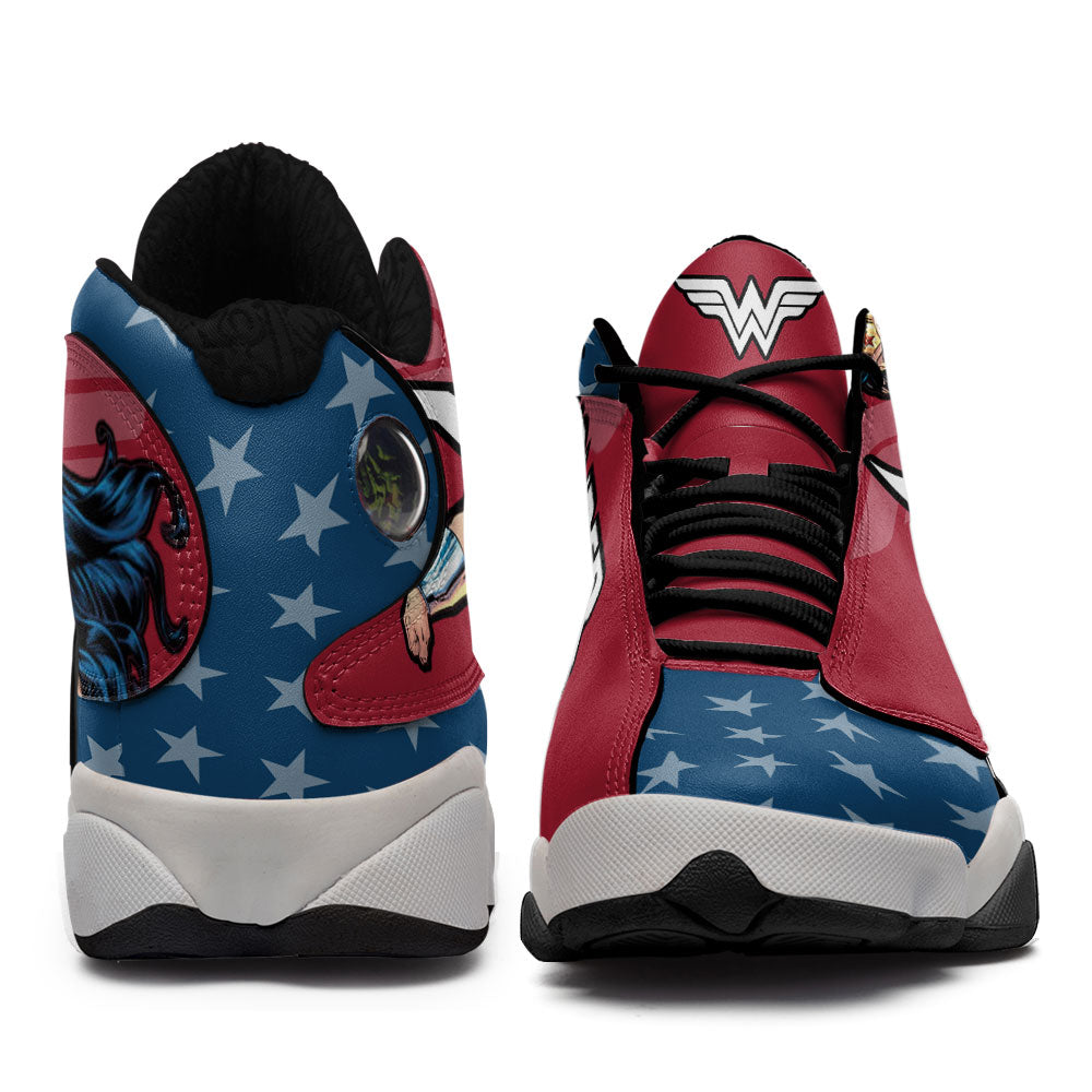 Wonder Woman J13 Sneakers Super Heroes Custom Shoes-Gear Wanta