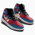 Wonder Woman Kids J1 Sneakers Custom Shoes For Kids-Gear Wanta