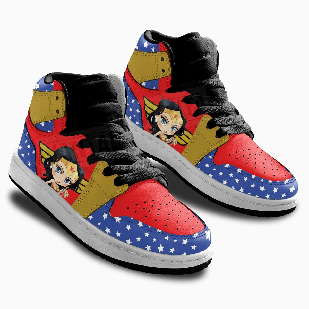 Wonder Woman Superhero Kid Sneakers Custom-Gear Wanta