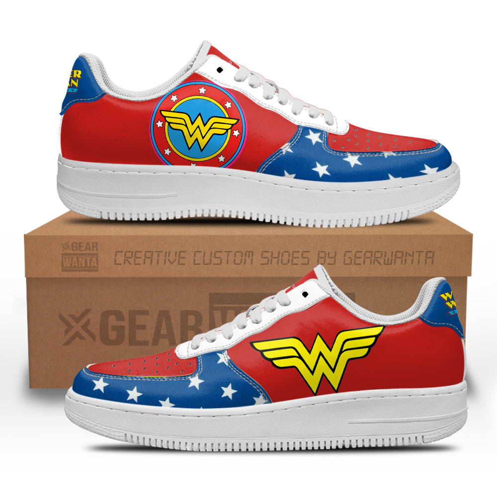 Wonder Women Super Hero Custom Air Sneakers QD22-Gear Wanta
