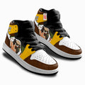 Wood Man Mega Man Kid Sneakers Custom For Kids-Gear Wanta