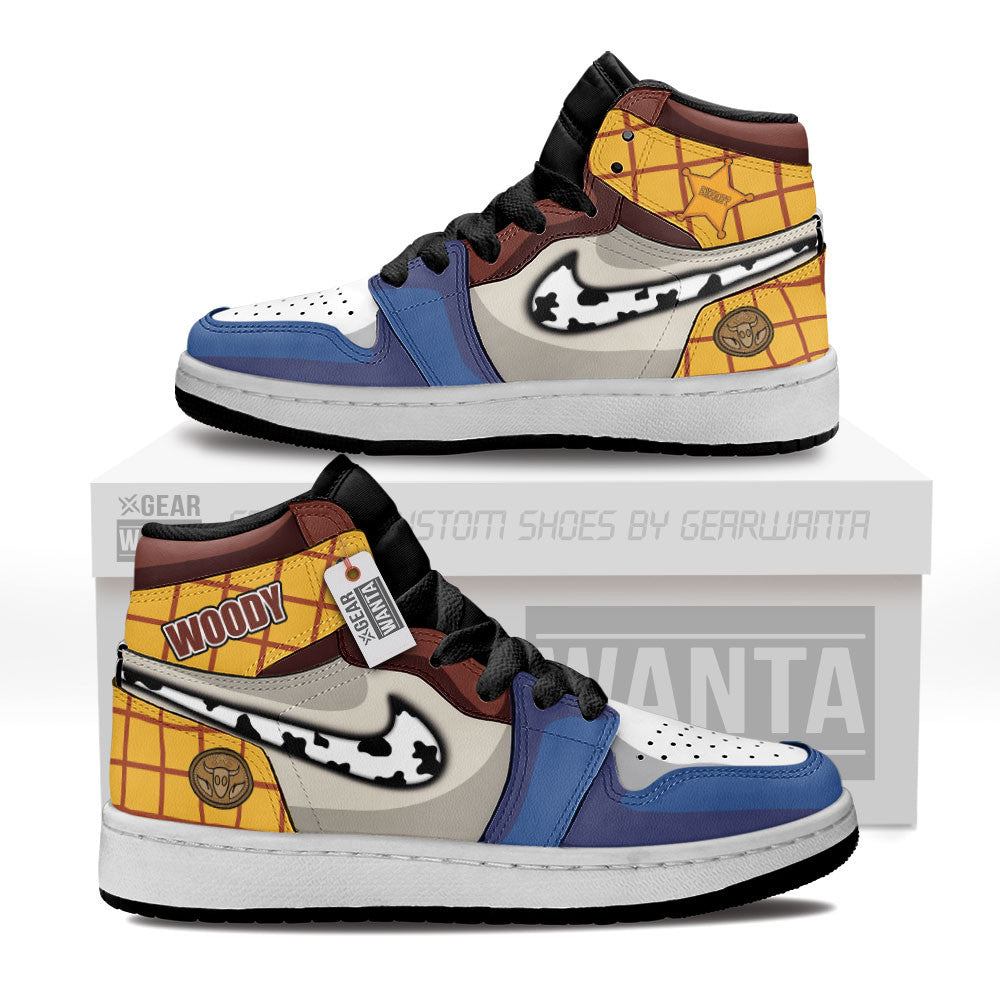 Woody Cowboy Kids Sneakers Custom Shoes For Kid Gearwanta.com