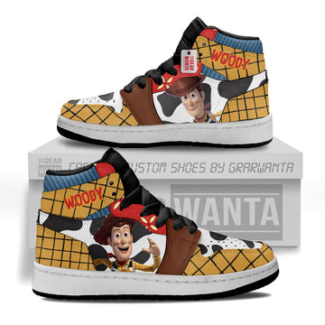 Woody Kid J1s Sneakers Personalized Cartoon Collection - Gearwanta.com