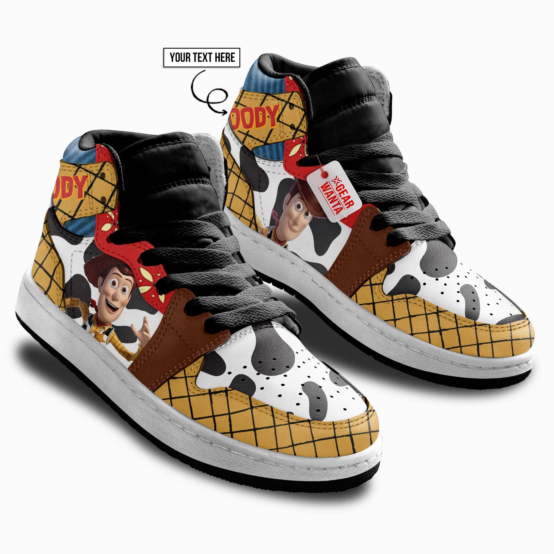 Woody Kid J1s Sneakers Personalized Cartoon Collection - Gearwanta.com