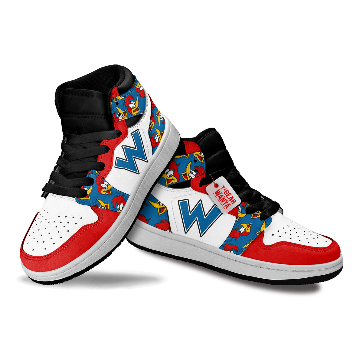 Woody Woodpecker Kid J1s Sneakers Cartoon Collection - Gearwanta.com