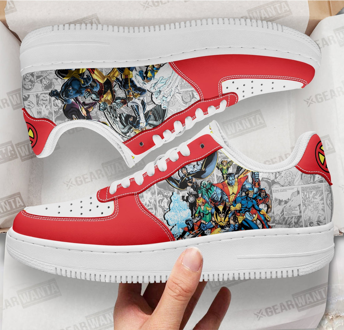 X-Men Air Sneakers Custom Superhero Comic Shoes-Gear Wanta