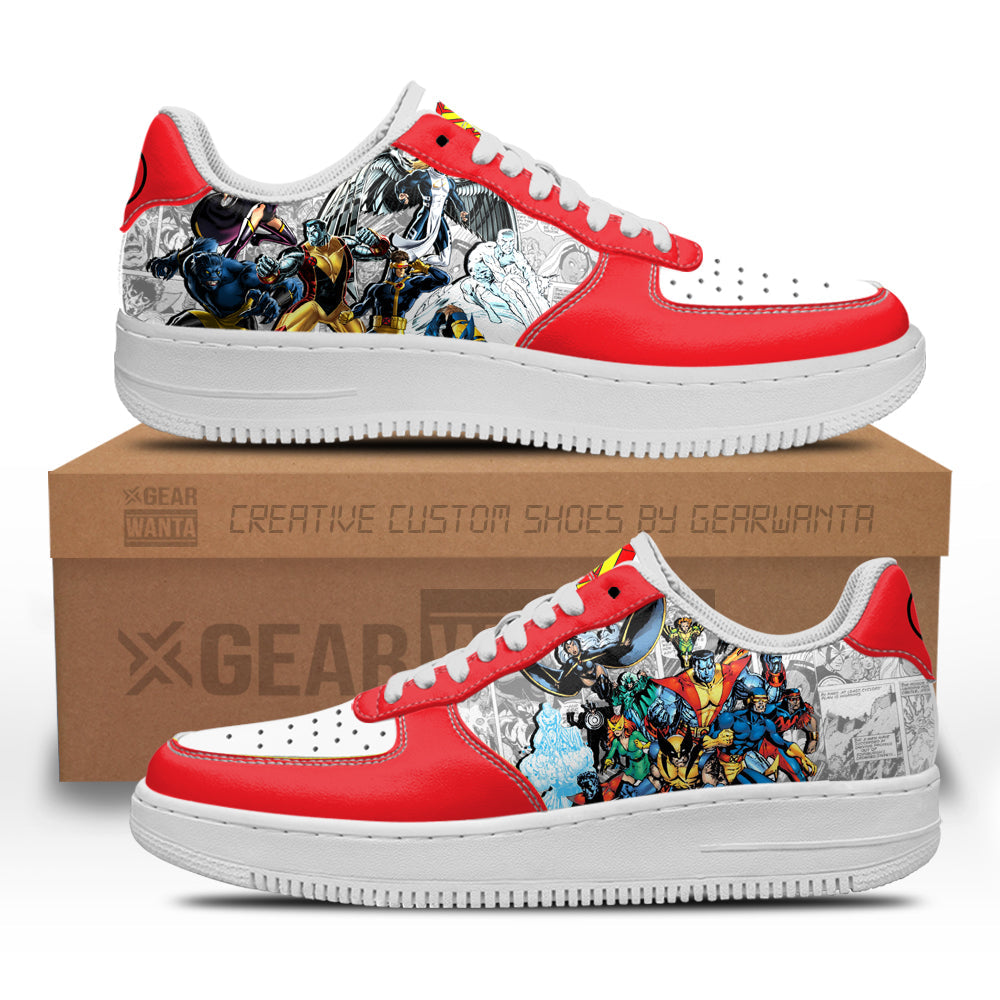 X-Men Air Sneakers Custom Superhero Comic Shoes-Gear Wanta