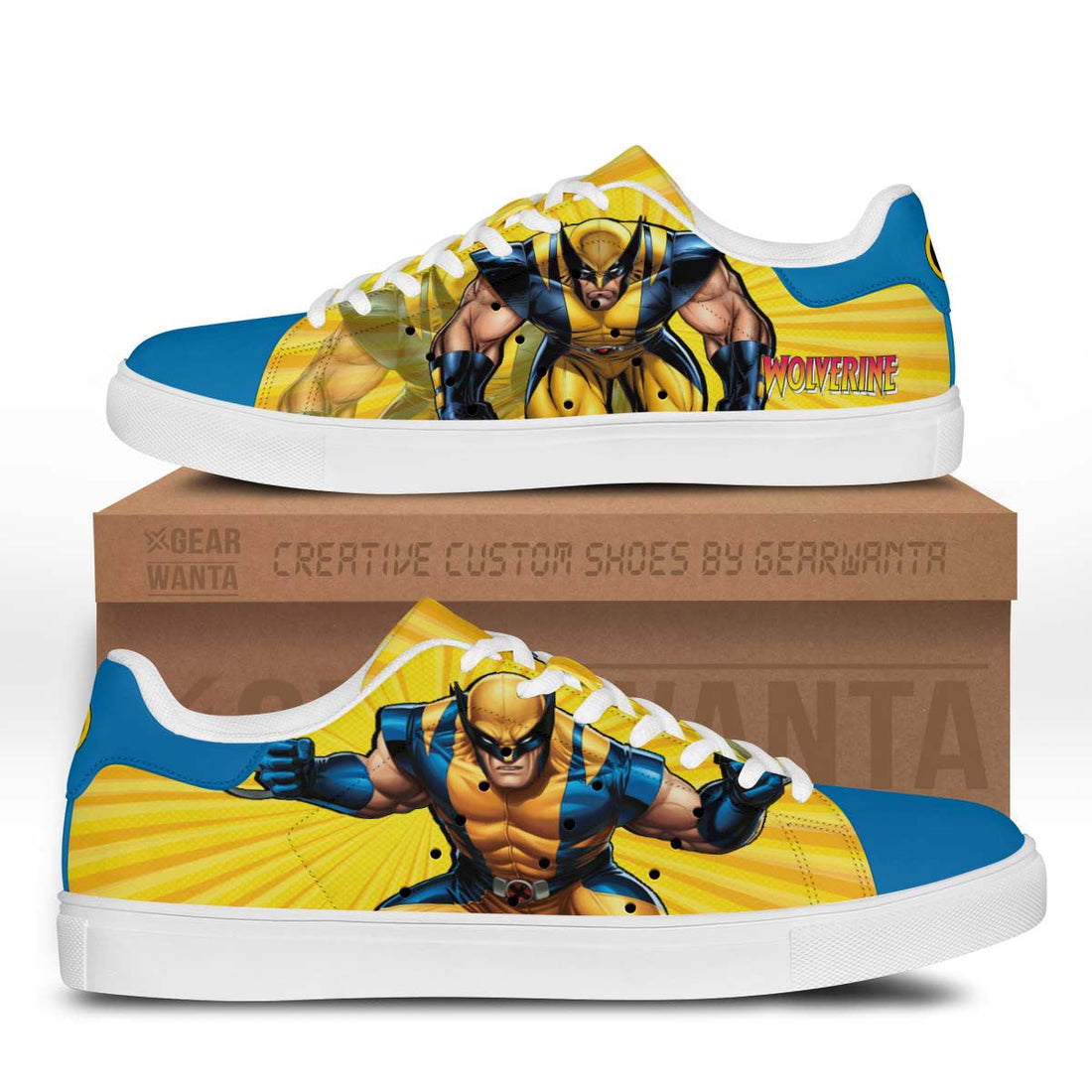 X-men Wolverine Stan Shoes Custom-Gear Wanta