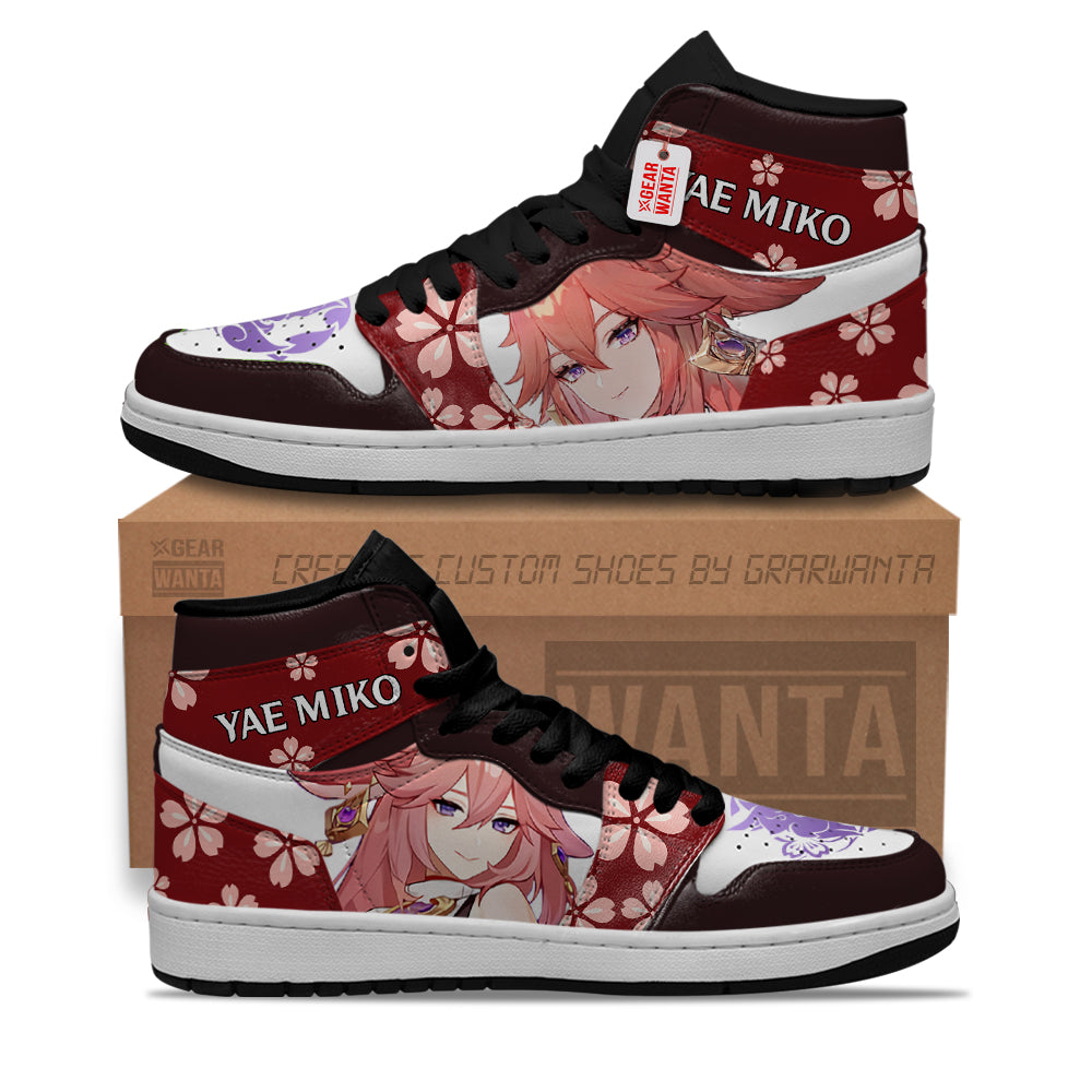 Yae Miko J1 Shoes Personalized Game Collection- gearwanta.com