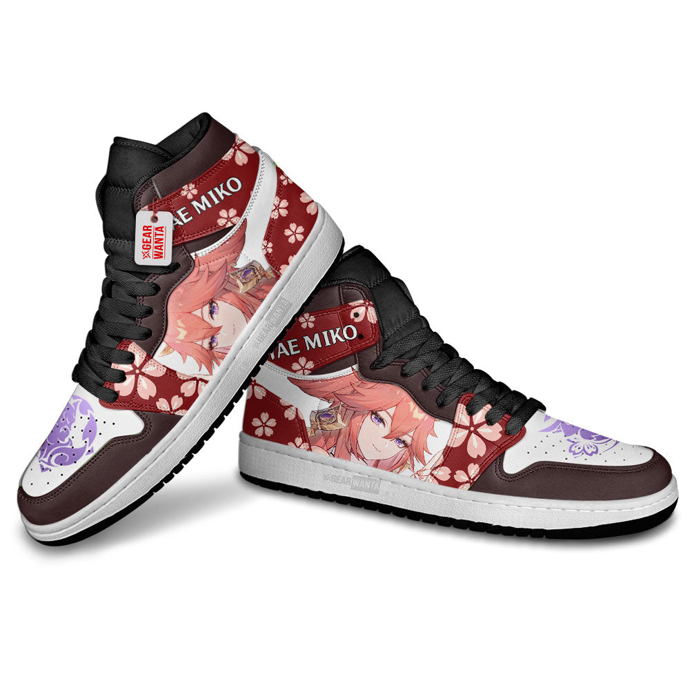 Yae Miko J1 Shoes Personalized Game Collection- gearwanta.com