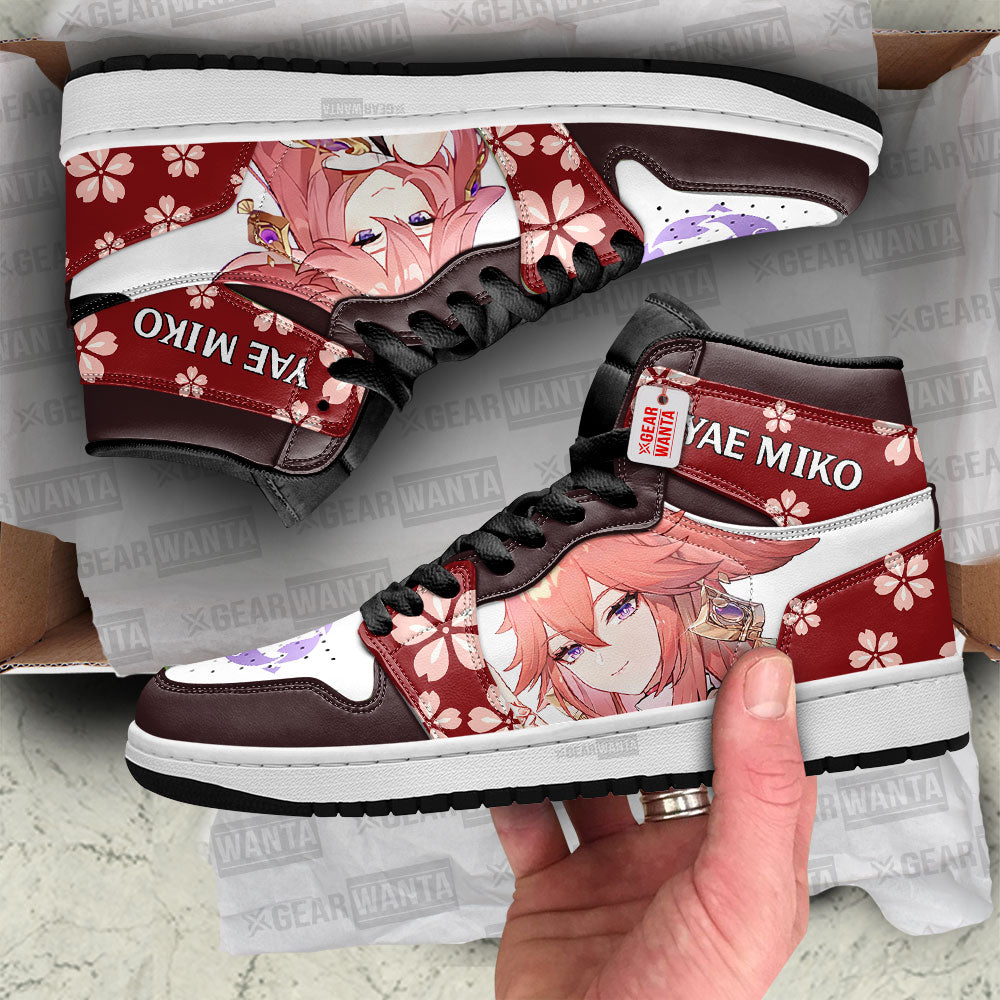 Yae Miko J1 Shoes Personalized Game Collection- gearwanta.com