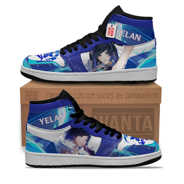 Yelan J1 Shoes Personalized Game Collection- gearwanta.com