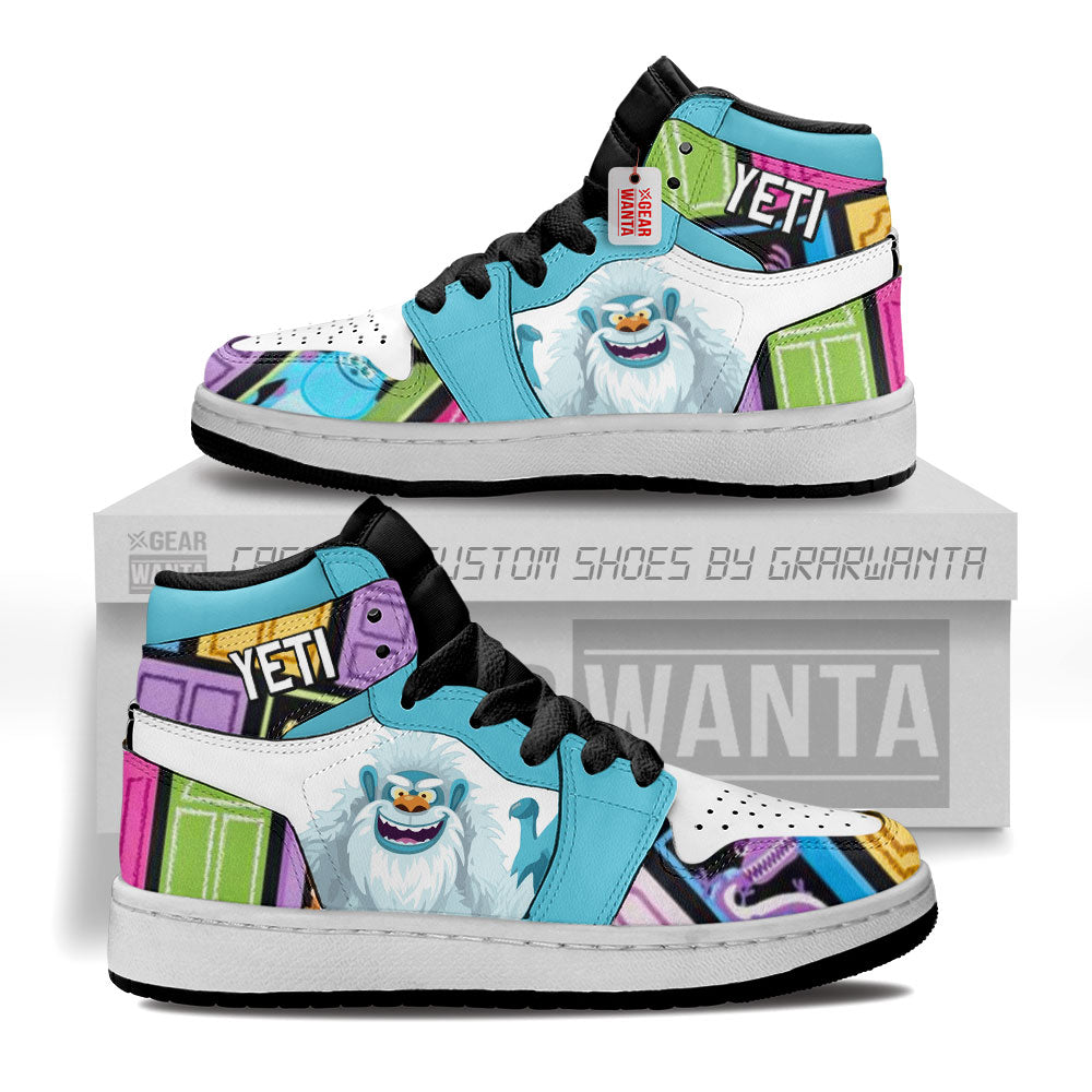 Yeti Kid J1s Sneakers Cartoon Collection - Gearwanta.com