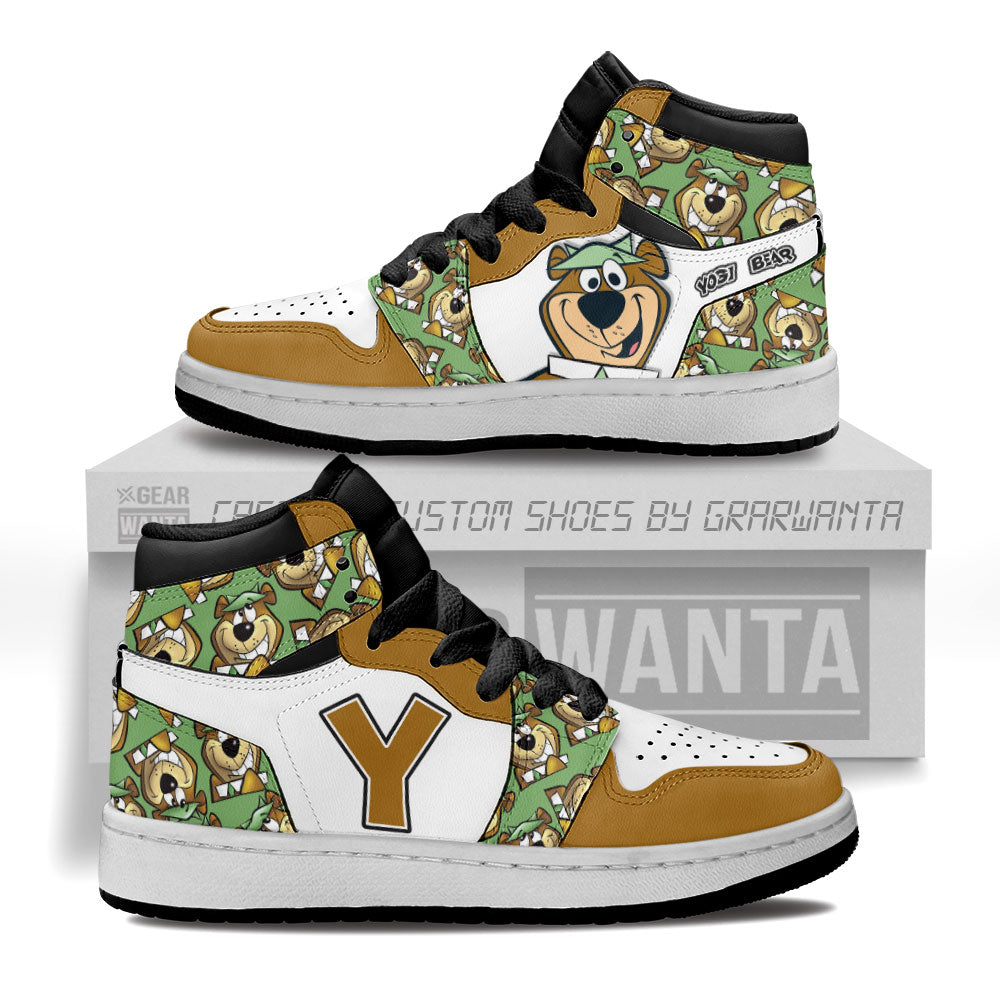 Yogi Bear Kid J1s Sneakers Cartoon Collection - Gearwanta.com
