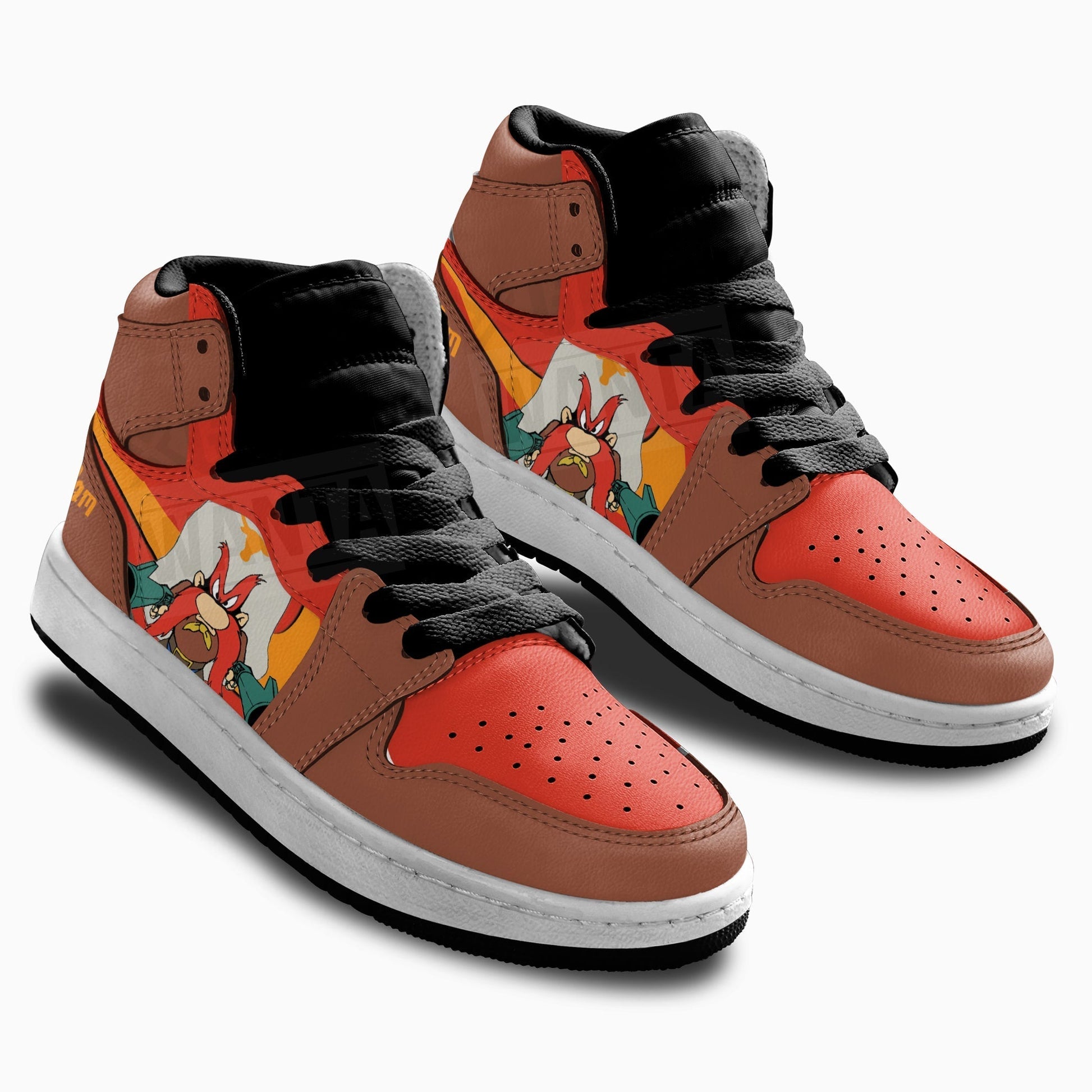 Yosemite Sam Kid Sneakers Custom-Gear Wanta