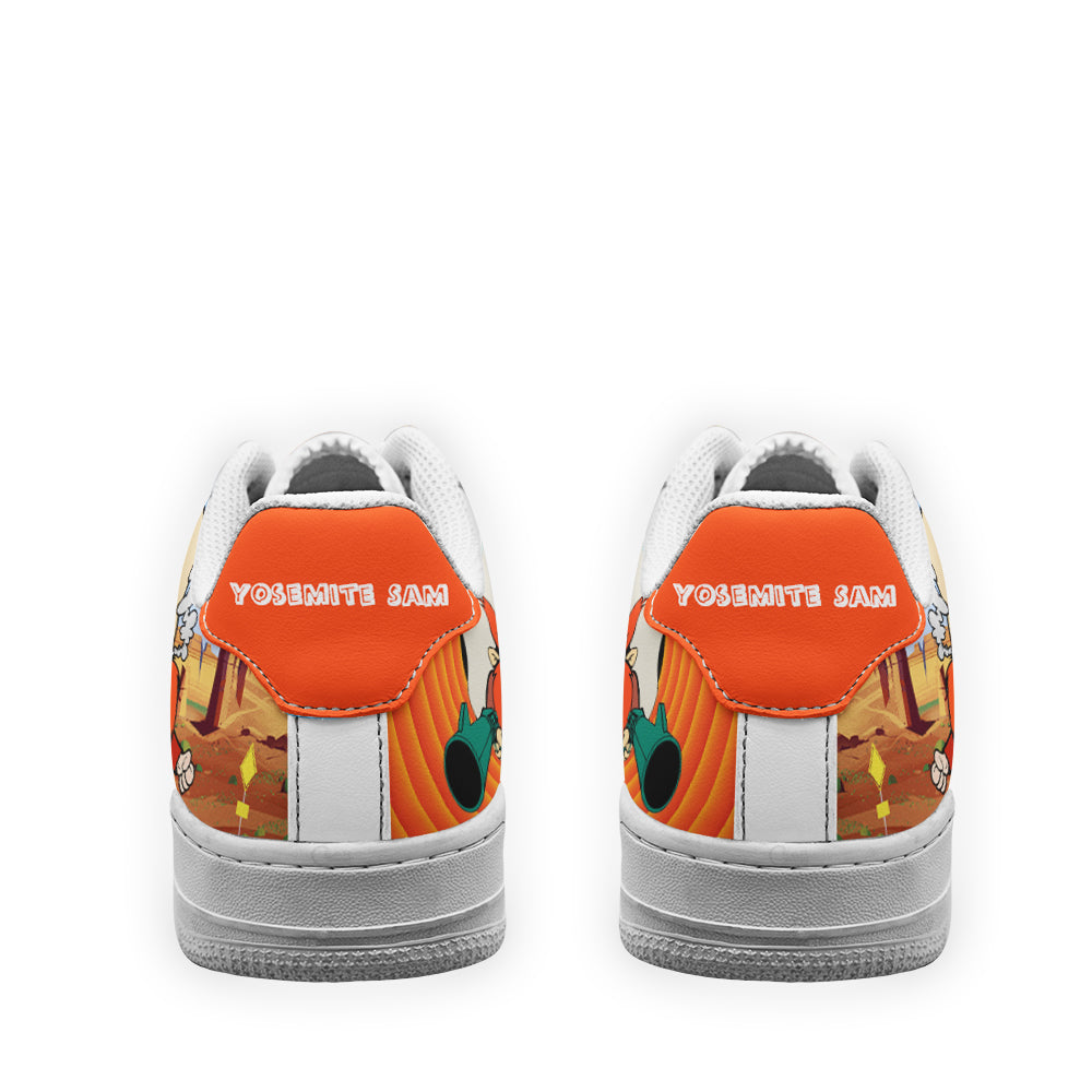 Yosemite Sam Looney Tunes Custom Air Sneakers QD14-Gear Wanta