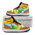 Yoshi Kid J1s Sneakers Personalized Cartoon Collection - Gearwanta.com