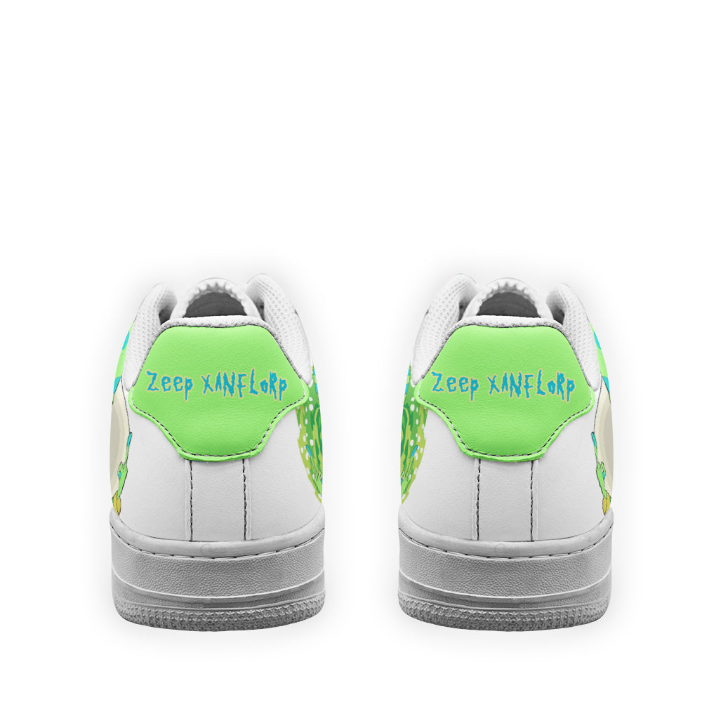 Zeep Xanflorp Rick and Morty Custom Air Sneakers QD13-Gear Wanta