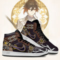 Zhongli Genshin Sneakers Custom For Gamer-Gear Wanta