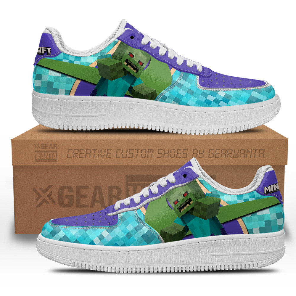 Zombie Minecraft Custom Air Sneakers LT11-Gear Wanta