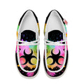 Zora Symbol Canvas Loafer Shoes-gearwanta.com