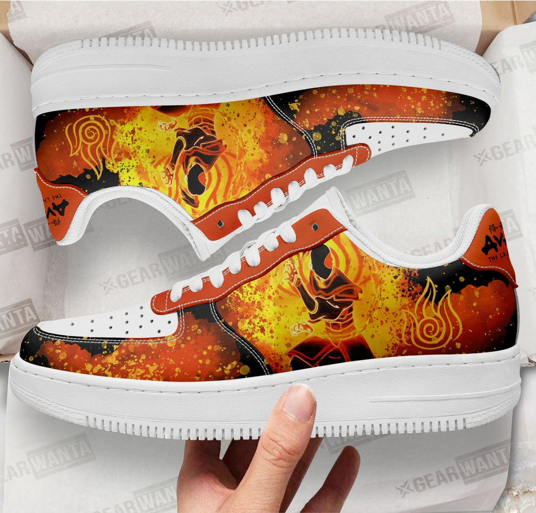 Zuko Fire Nation Air Sneakers Custom Avatar The Last Airbender Shoes-Gear Wanta