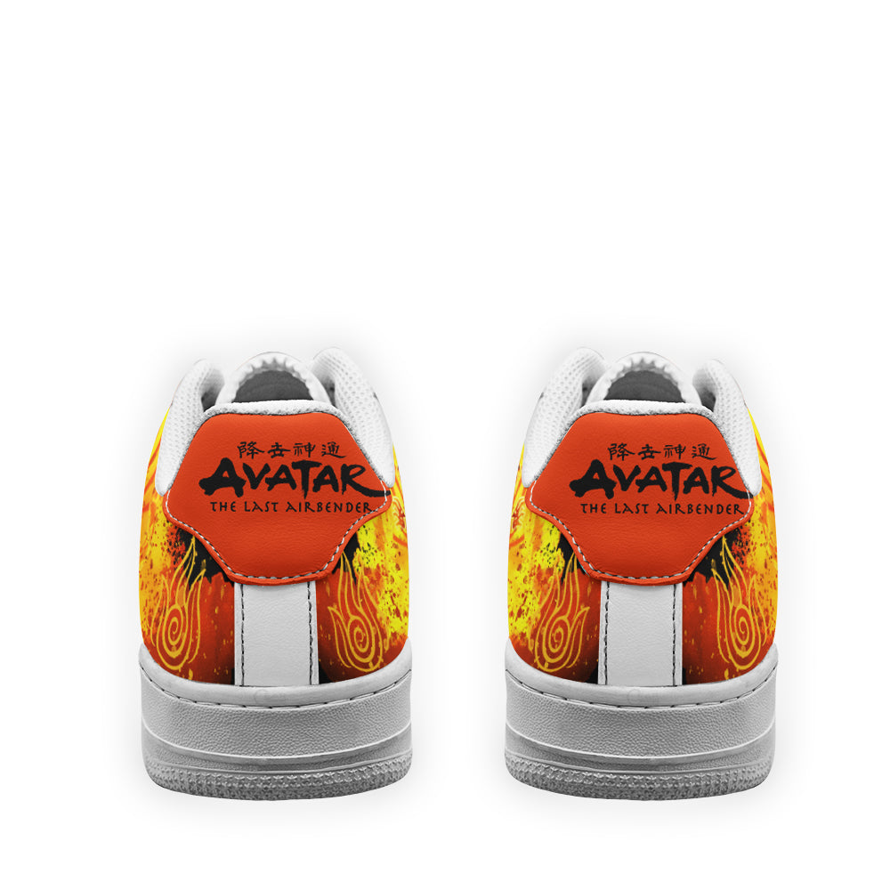 Zuko Fire Nation Air Sneakers Custom Avatar The Last Airbender Shoes-Gear Wanta