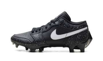 Jordan 1 Low TD Cleat "Black White Splatter" FJ6245 005