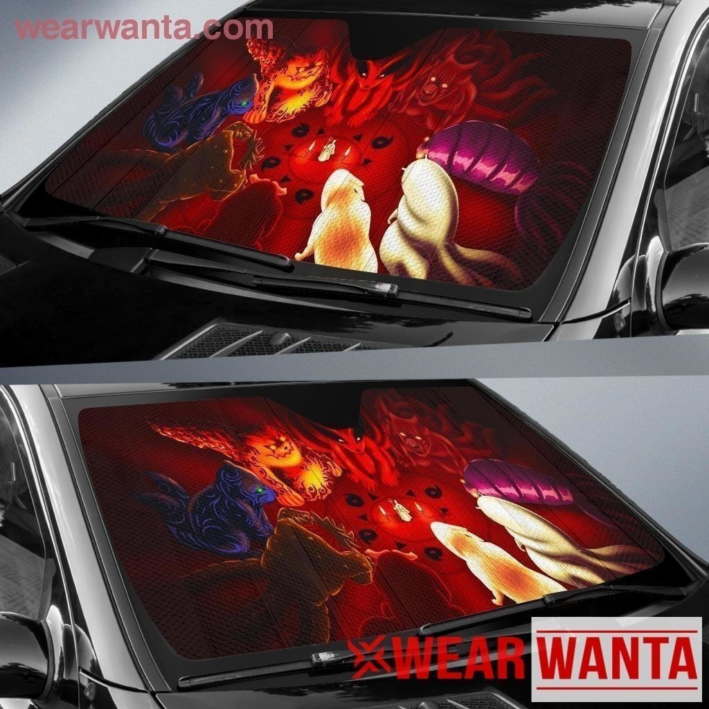 10 Tailed Beast NRT Anime Car Sun Shade NH06-Gear Wanta