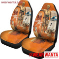 1977 Robot C-3PO Orange Design Car Seat Covers LT03-Gear Wanta
