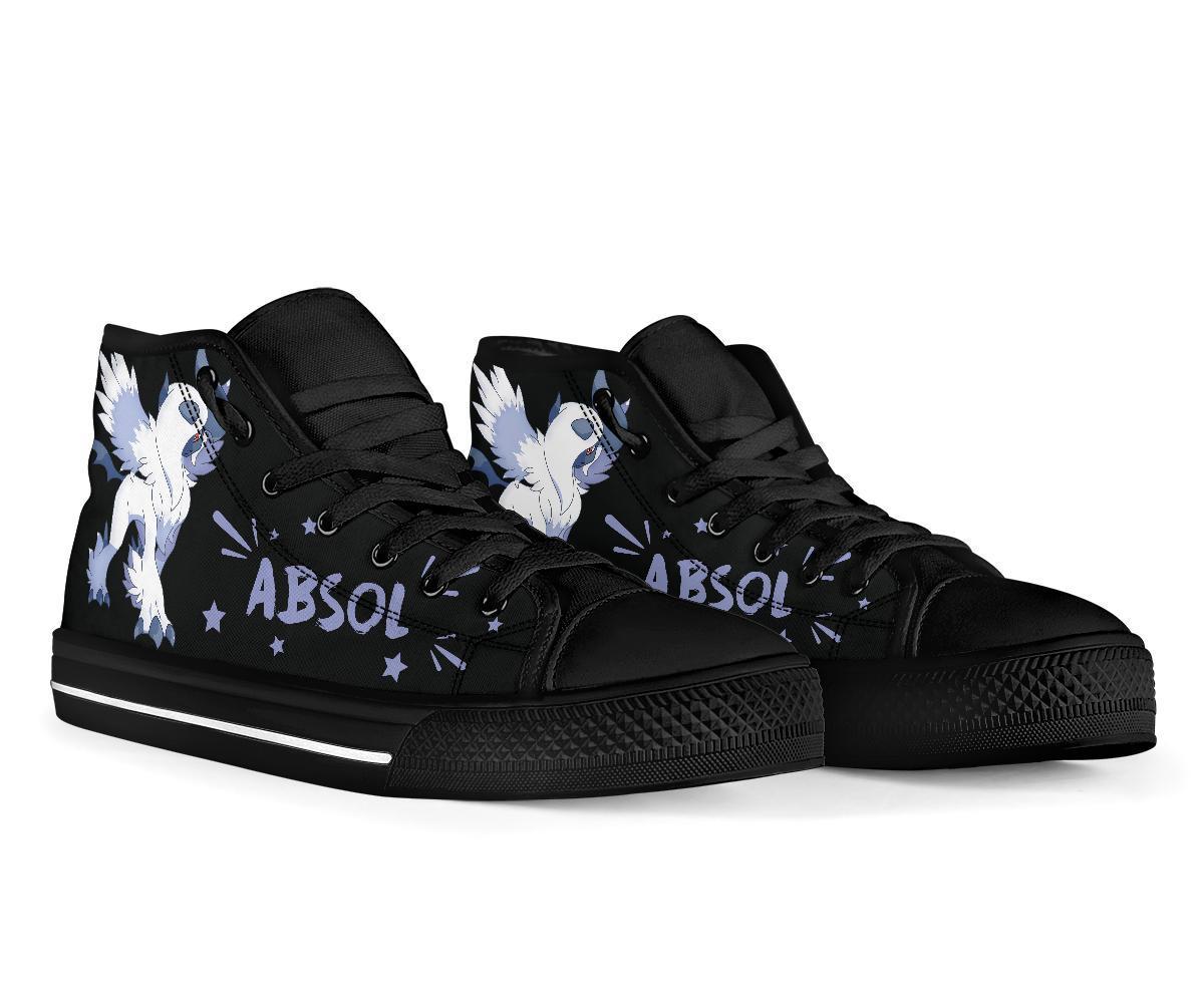 Absol High Top Shoes Customs Idea-Gear Wanta