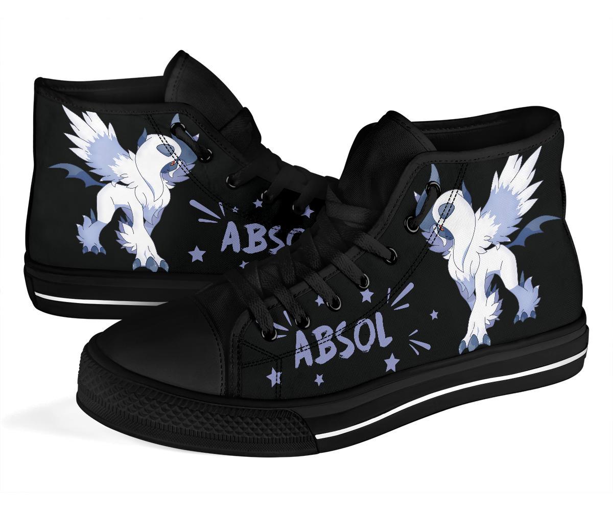 Absol High Top Shoes Customs Idea-Gear Wanta