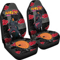 Akatsuki Tobi Car Seat Covers NRT Anime Car Accessories-Gear Wanta