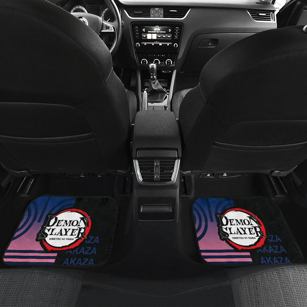 Akaza Demon Slayer Car Floor Mats Gift Anime-Gear Wanta