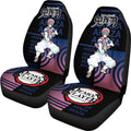 Akaza Demon Slayer Car Seat Covers Custom Anime Car Accessories-Gear Wanta