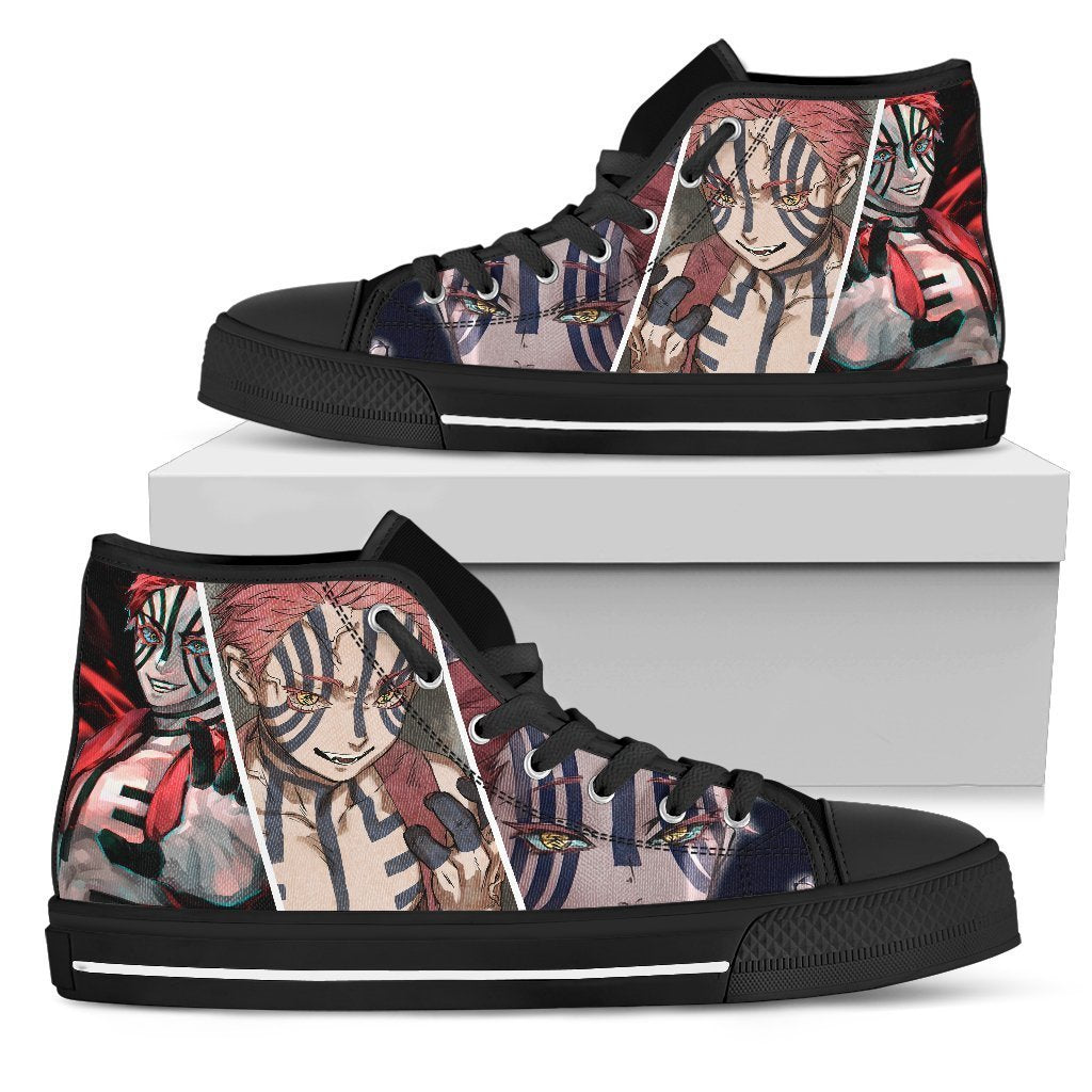 Akaza Shoes Demon Slayer High Top Sneakers Anime Fan MN19-Gear Wanta