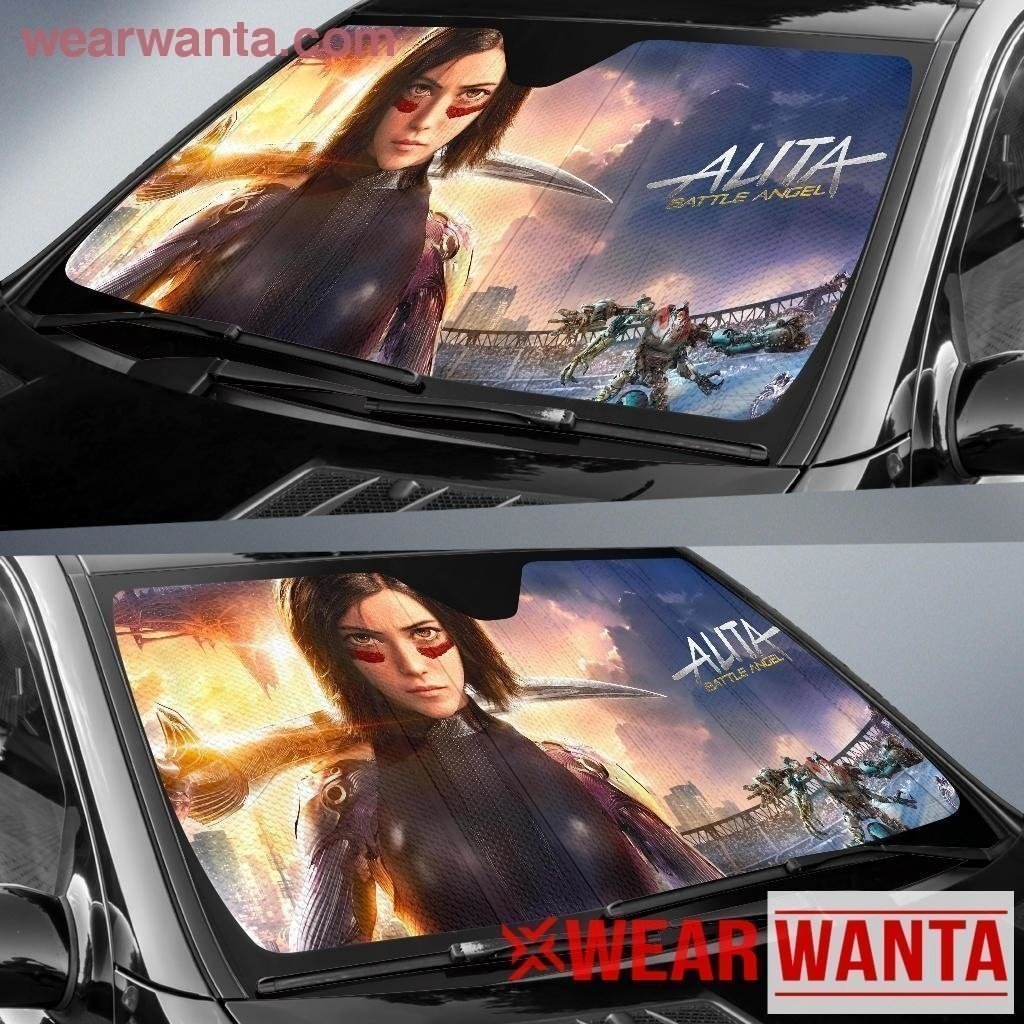 Alita Battle Angel Auto Window Sun Shade-Gear Wanta